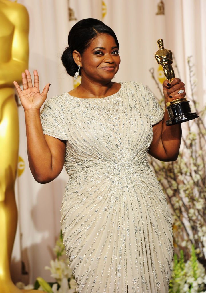 Image Credits: Getty Images / Jason Merritt | Actress Octavia Spencer, winner of the Best Supporting Actress Award for 'The Help'