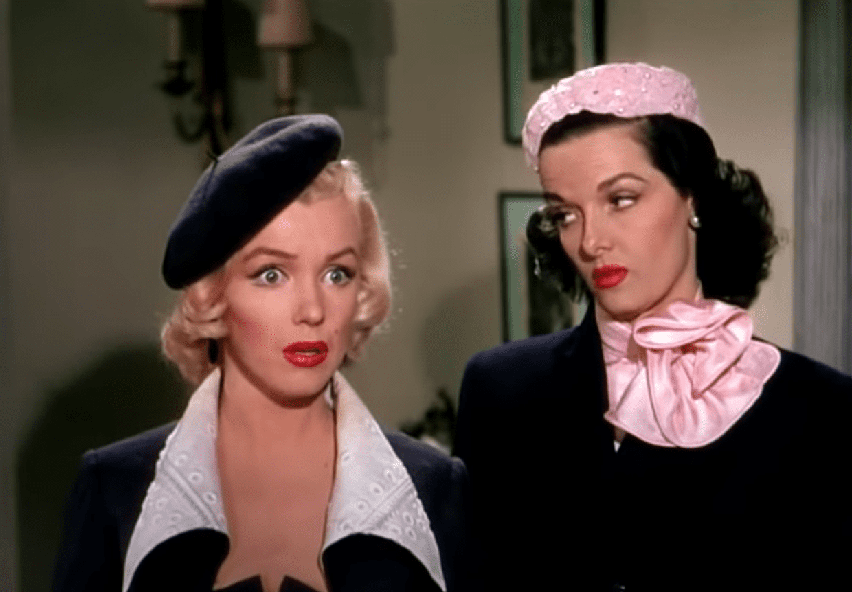 Image Source: Youtube/Marilyn Monroe Video Archives/Gentlemen Prefers Blondes/20th Century Studios