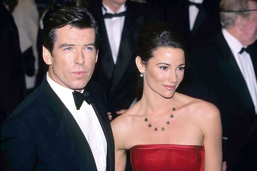 Image Source: Getty Images/FilmMagic/Fred Duval | Brosnan & Shaye in 1995
