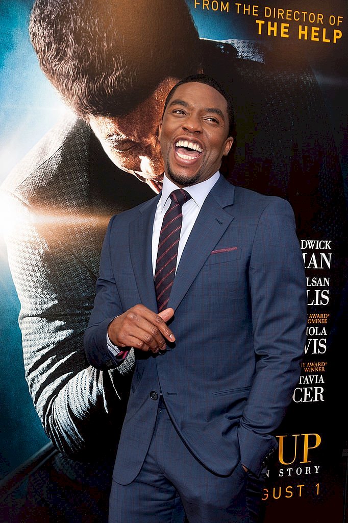Image Credits: Getty Images / D Dipasupil / FilmMagic | Actor Chadwick Boseman attends the "Get On Up" premiere at The Apollo Theater on July 21, 2014 in New York City. Image Credits: Getty Images / D Dipasupil / FilmMagic | Actor Chadwick Boseman attends the "Get On Up" premiere at The Apollo Theater on July 21, 2014 in New York City.
