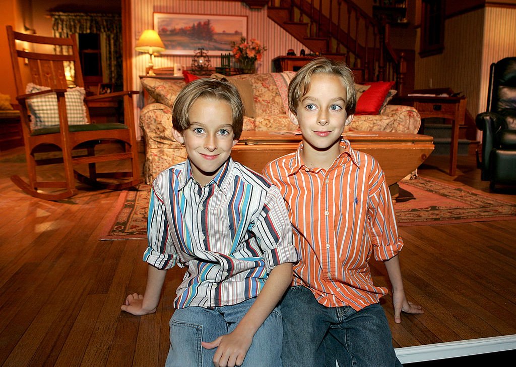 Sullivan Sweeten and Sawyer Sweeten at the "Everybody Loves Raymond" series wrap partyon April 28, 2005 | Source: Getty Images
