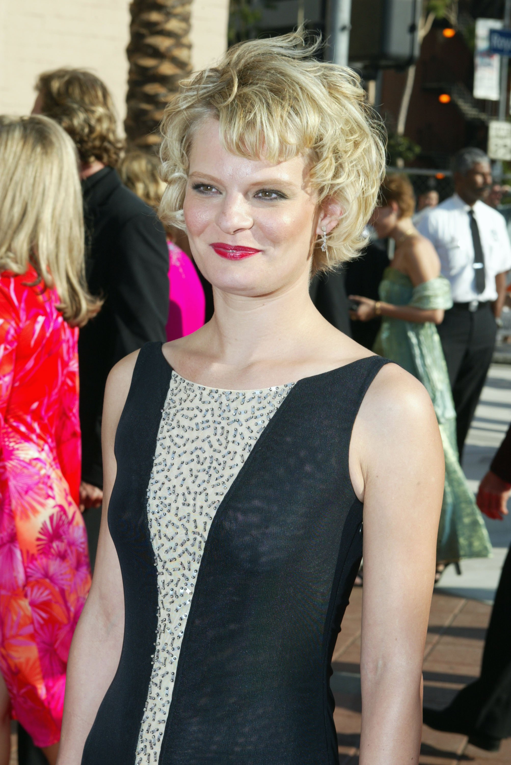 Image Source: Getty Images| Martha posing at a red carpet event