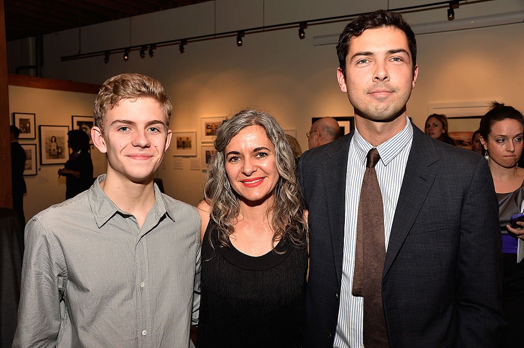 Image Credit: Getty Images / McMurray,Laela Wilding,Caleb Wilding attend The Elizabeth Taylor AIDS Foundation on February 27, 2014 in Los Angeles, California.