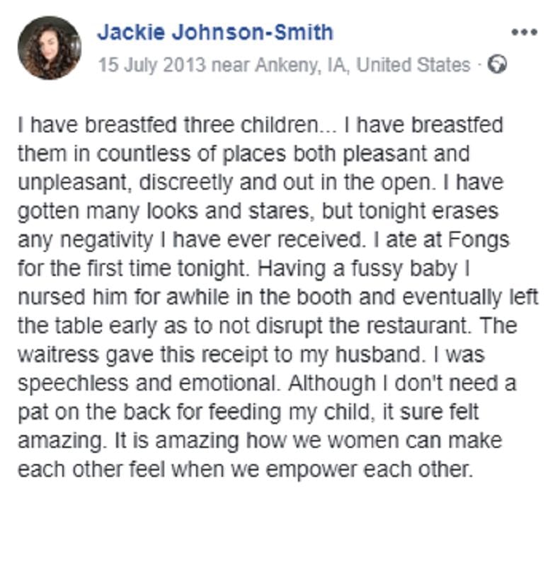 Image Credit: Facebook/Jackie Johnson-Smith