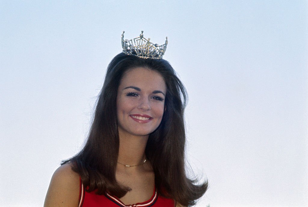 Image Credit: Getty Images / Phyllis George, crowned Miss Texas, in the Miss American contest, 1970.