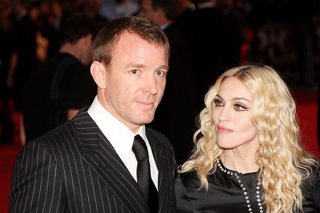 Image Credit: Getty Images / Guy Ritchie and Madonna arrive at the world premiere of 'RocknRolla' at the Odeon cinema, Leicester Square on September 1, 2008 in London.