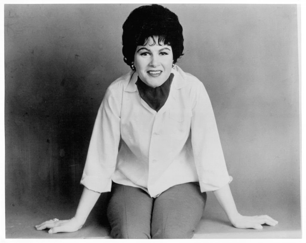 Image Credit: Getty Images / Photo of Patsy Cline Posing In Black and White in 1970.