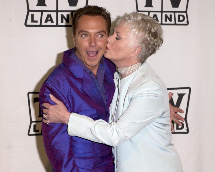 Image Credit: Getty Images / David Cassidy and his stepmother, Shirley Jones.