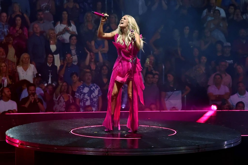 Image Credit: Getty Images / Carrie Underwood performs onstage at Staples Center on September 12, 2019 in Los Angeles, California.