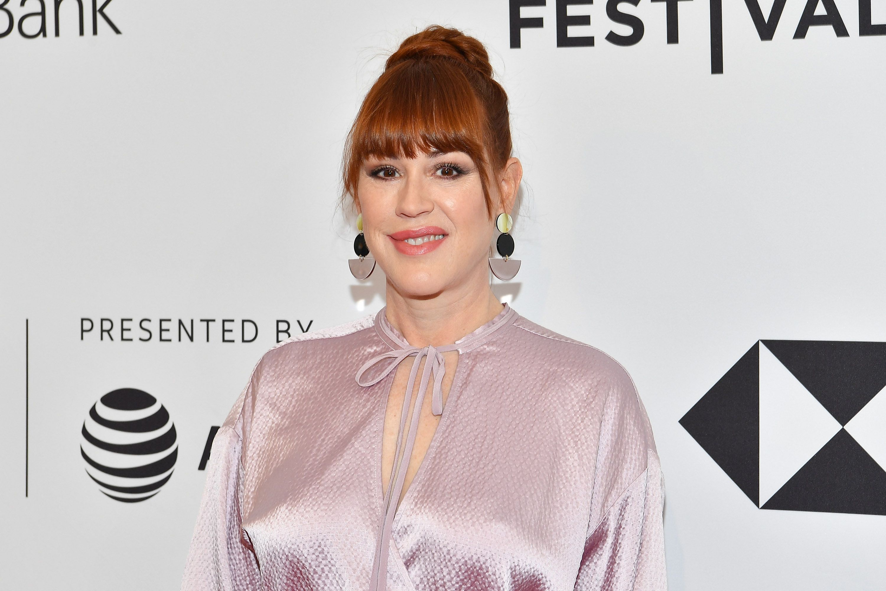 Molly Ringwald portrayed an adult figure in the teen show The Kissing Booth / Getty Images