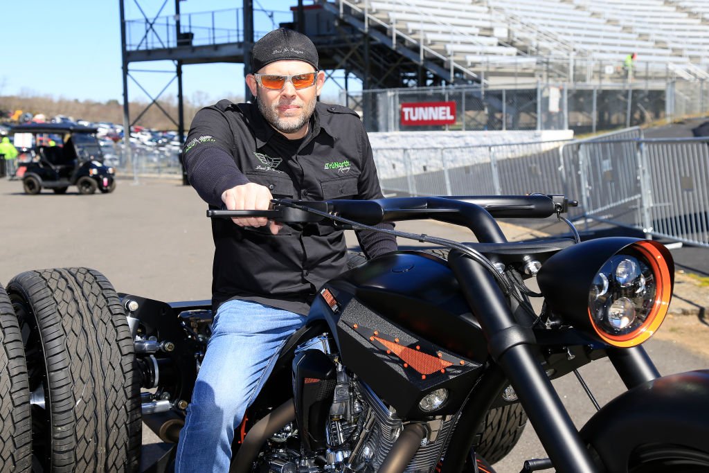 Image Credits: Getty Images / David John Griffin / Icon Sportswire | Grand Marshal Paul Teutul, Jr. prior to giving the command to the drivers to start their engines for the 21st running of the NASCAR Gander Outdoors Truck Series TruNorth Global 250 race on March 23, 2019 at the Martinsville Speedway in Martinsville, VA.