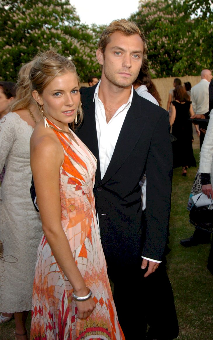 Image Credit: Getty Images/WireImage/Jon Furniss | Sienna Miller and Jude Law at the Serpentine Gallery