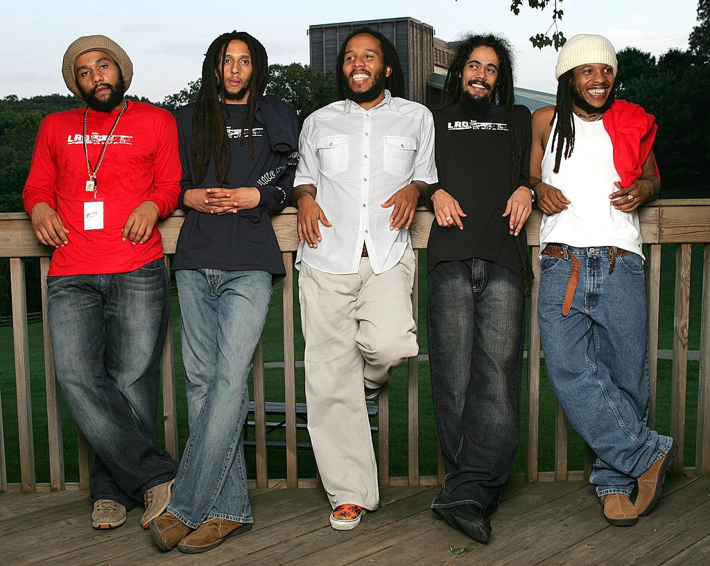 Image Credits: Getty Images | Kymani, Julian, Ziggy, Damian and Stephen Marley
