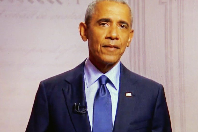 Image Credits: Getty Images / Barack Obama during the 2020 virtual Democratic National Convention