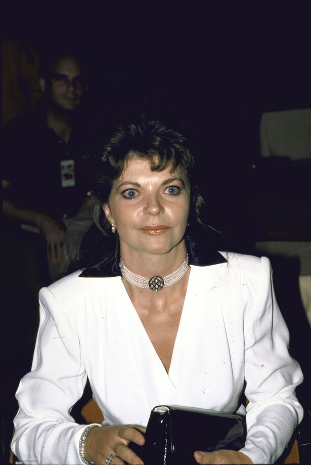 Image Credits: Getty Images / Renate Blauel is photographed by the press.