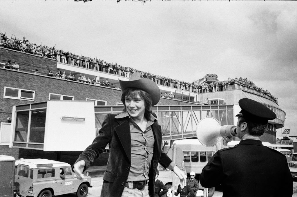 Image Credit: Getty Images / Actor and singer, David Cassidy is photographed by the media. Image Credit: Getty Images / Actor and singer, David Cassidy is photographed by the media.