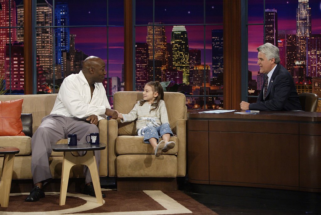 Image Credit: Getty Images / Actor Michael Clarke Duncan and actress Ariel Gade during an interview with host Jay Leno on July 5, 2005. Image Credit: Getty Images / Actor Michael Clarke Duncan and actress Ariel Gade during an interview with host Jay Leno on July 5, 2005.