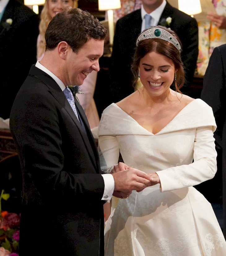 Image Credit: Getty Images / Princess Eugenie and Jack Brooksbank on their wedding day.