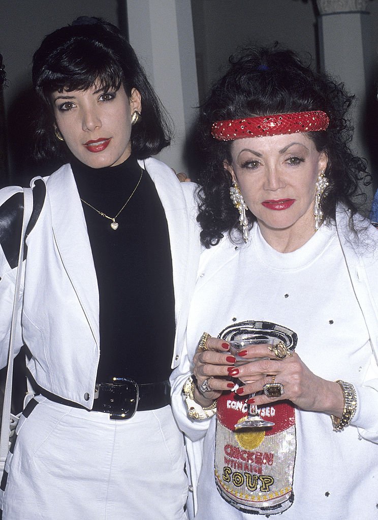 Image Credits: Getty Images / Ron Galella, Ltd. / Ron Galella Collection | Jackie Stallone and daughter Toni-Ann Filiti attend Jim Bailey's One-Man Cabaret Show to Benefit the Gay and Lesbian Adolescent Social Services on May 23, 1990 at the Cinegrill, Hollywood Roosevelt Hotel in Hollywood, California.