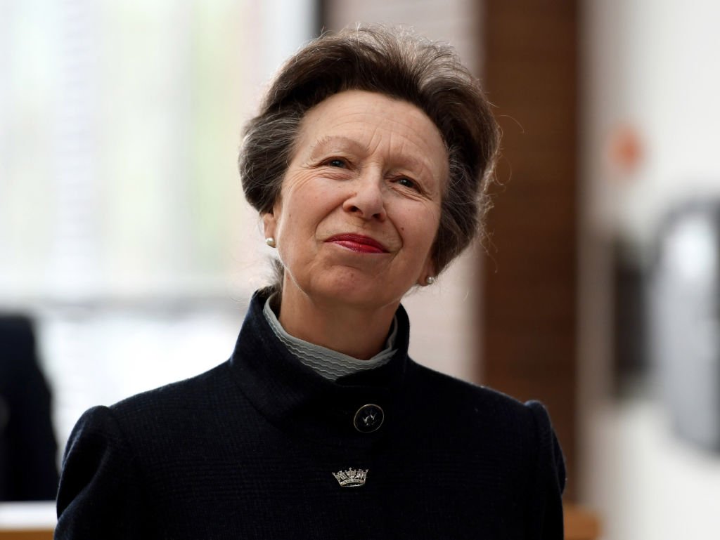 Image Credit: Getty Images/Finnbarr Webster | The lovely Princess Anne is photographed by the media.