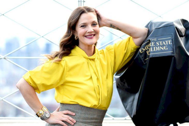 Image Credits: Getty Images / Dimitrios Kambouris | Drew Barrymore in September 2019.