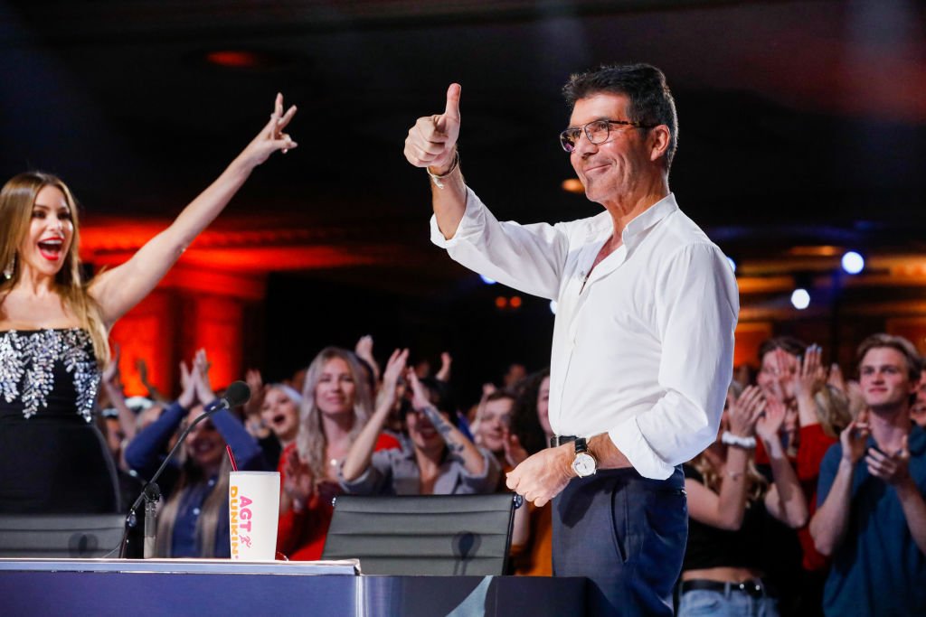 Image Credit: Getty Images / America's Got Talent. Pictured: (l-r) Sofia Vergara, Simon Cowell.