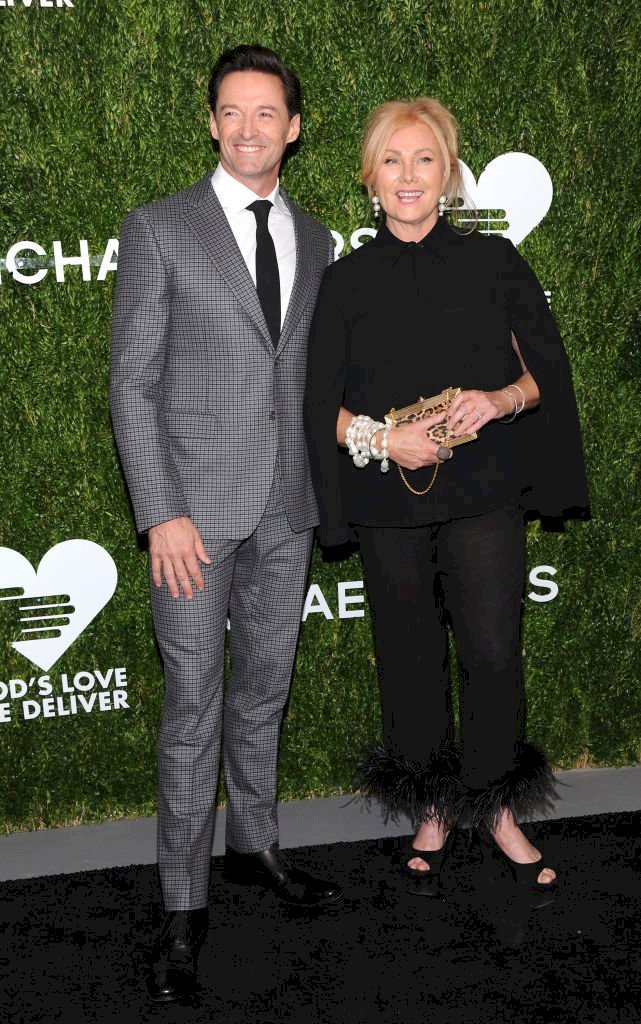 Image Credit: Getty Images / Hugh Jackman and Deborra-Lee Furness attend an event.