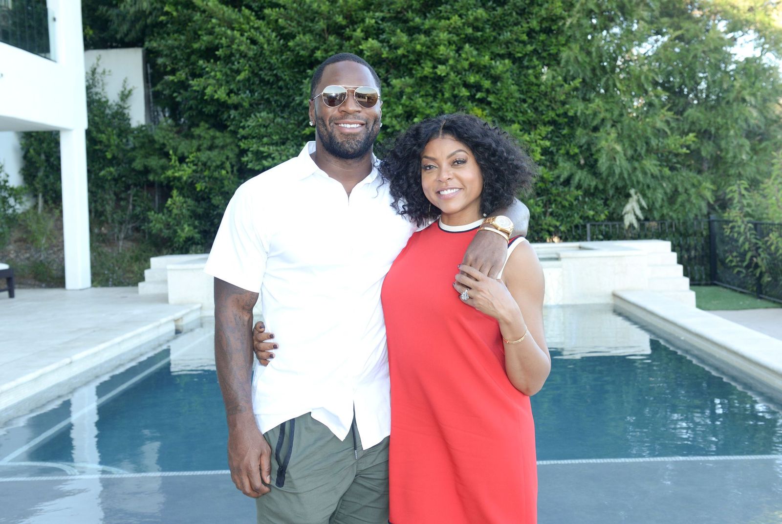 Taraji P. Henson and Kelvin Hayden/Photo:Getty Images Taraji P. Henson and Kelvin Hayden/Photo:Getty Images