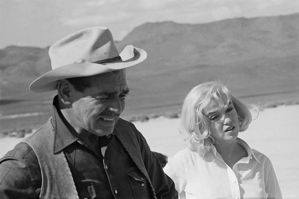 Image Credit: Getty Images / American actors Clark Gable and Marilyn Monroe during the location shoot of 'The Misfits' in the Nevada Desert, 1960. Image Credit: Getty Images / American actors Clark Gable and Marilyn Monroe during the location shoot of 'The Misfits' in the Nevada Desert, 1960.