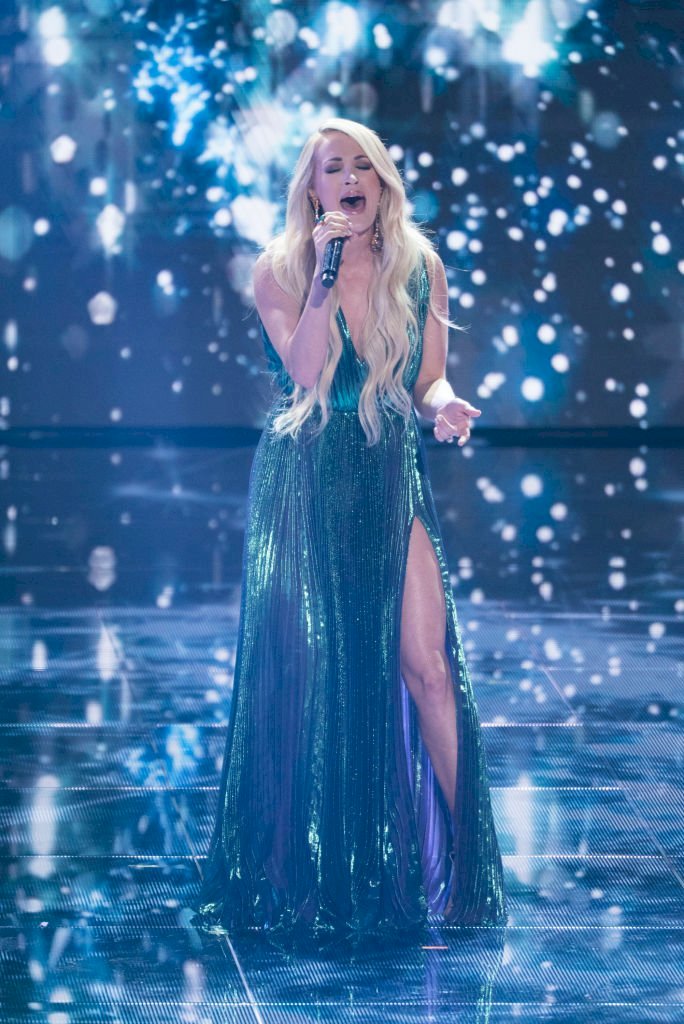 Image Credit: Getty Images/Eric McCandless/Walt Disney Television via Getty Images | Underwood as a guest for the 2018 season of American Idol