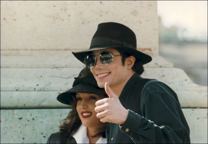 Image Credit: Getty Images / Michael Jackson with Lisa Marie Presley in Versailles, 1994.