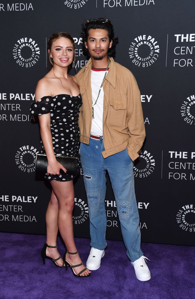Image Credit: Getty Images/Amanda Edwards | Hannah Kepple and Xolo Mariduena attend the premiere screening and conversation of YouTube Original's "Cobra Kai"