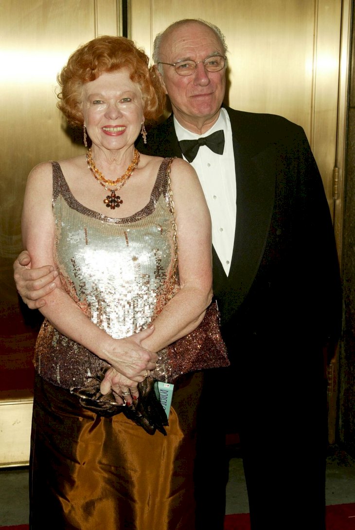 Philip Bosco and wife/Photo:Getty Images