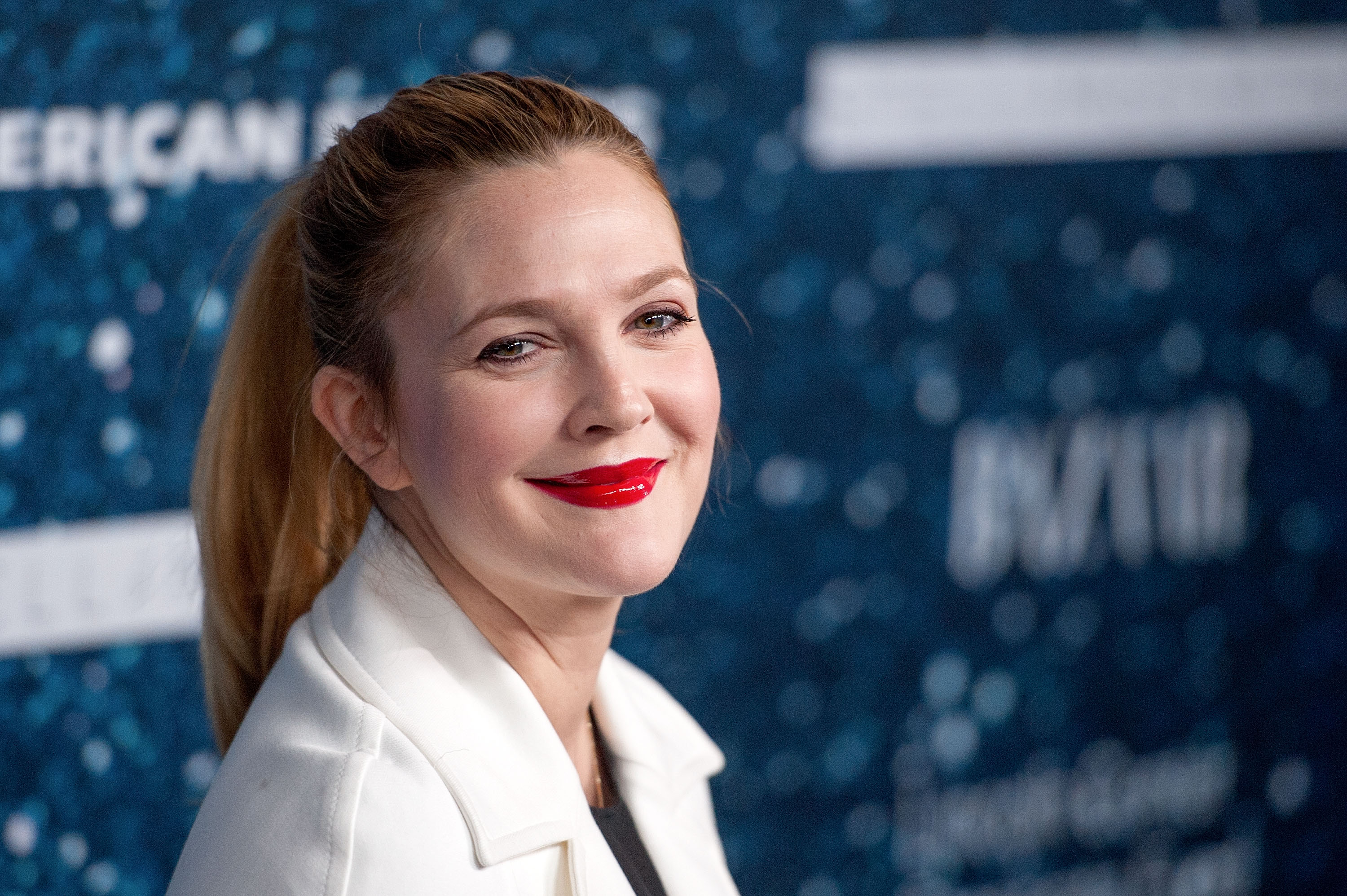 Image Credits: Getty Images / D Dipasupil / FilmMagic | Drew Barrymore attends the 2014 Women's Leadership Award Honoring Stella McCartney at Alice Tully Hall at Lincoln Center on November 13, 2014 in New York City.