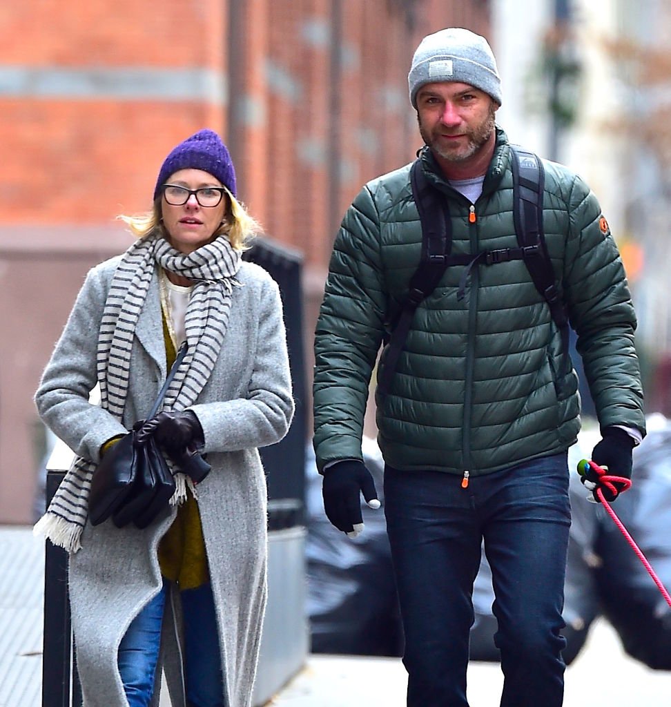 Image Source: Getty Images/Alo Ceballos/Naomi Watts and Liev Schreiber are seen in Tribeca on January 16, 2018 in New York City