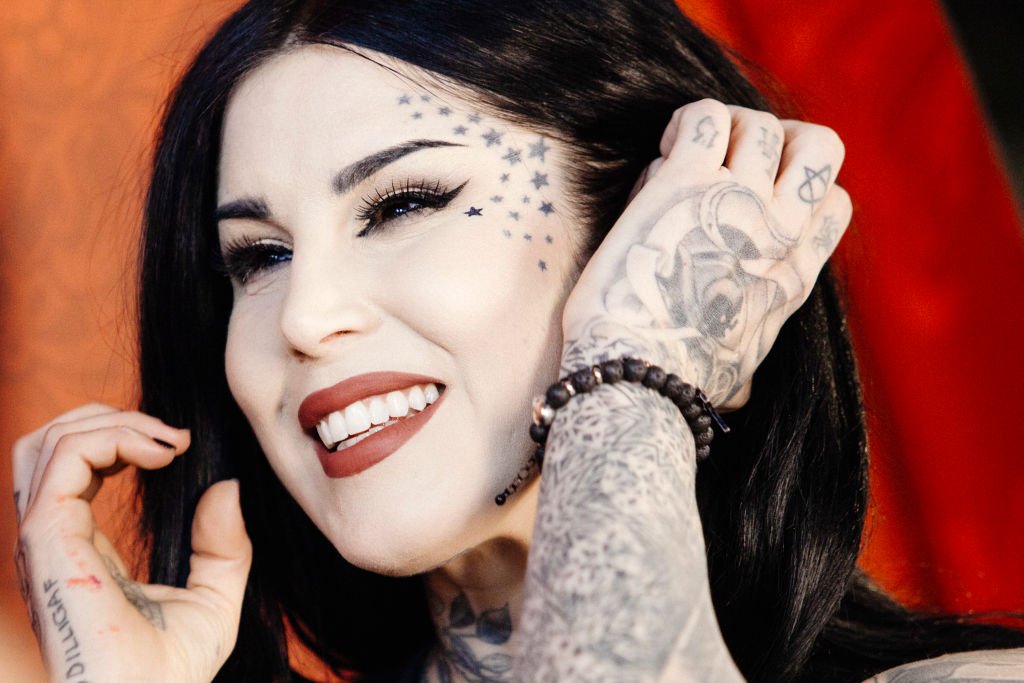 Image Credits: Getty Images / Rosdiana Ciaravolo | Kat Von D at Sephora, C.so Vittorio Emanuele Milan on April 8, 2017 in Milan, Italy. Image Credits: Getty Images / Rosdiana Ciaravolo | Kat Von D at Sephora, C.so Vittorio Emanuele Milan on April 8, 2017 in Milan, Italy.