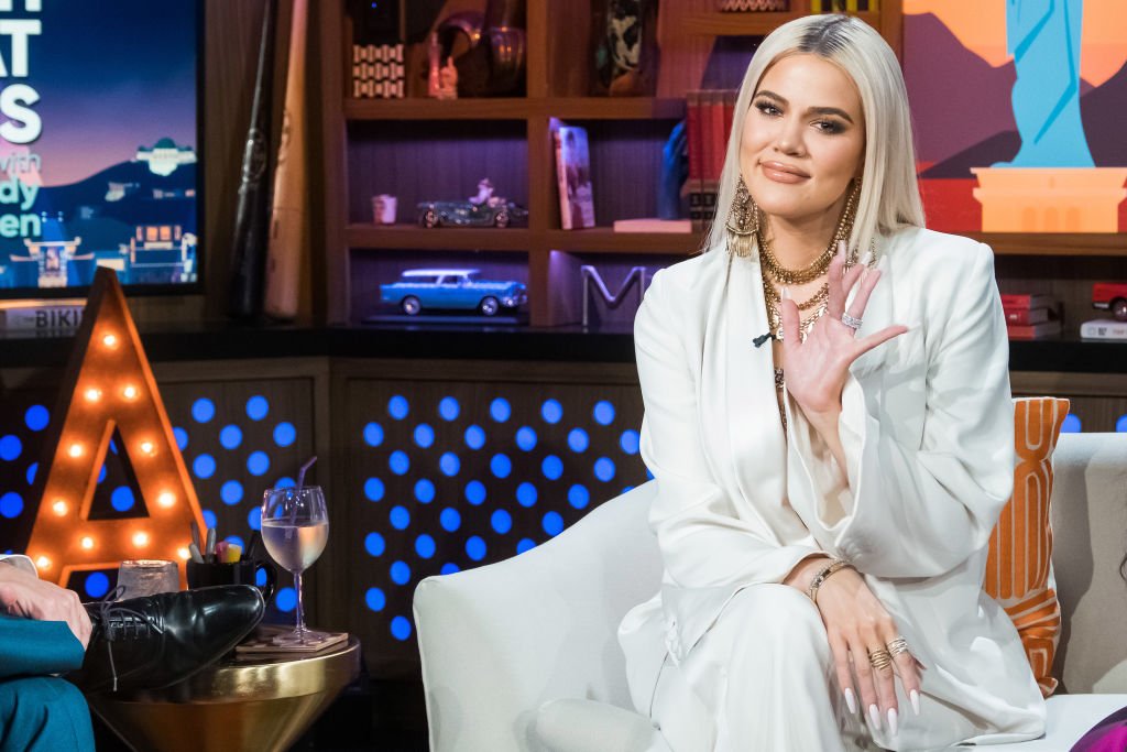 Image Credit: Getty Images / Khloe Kardashian is seen on Watch What Happens Live With Andy Cohen.