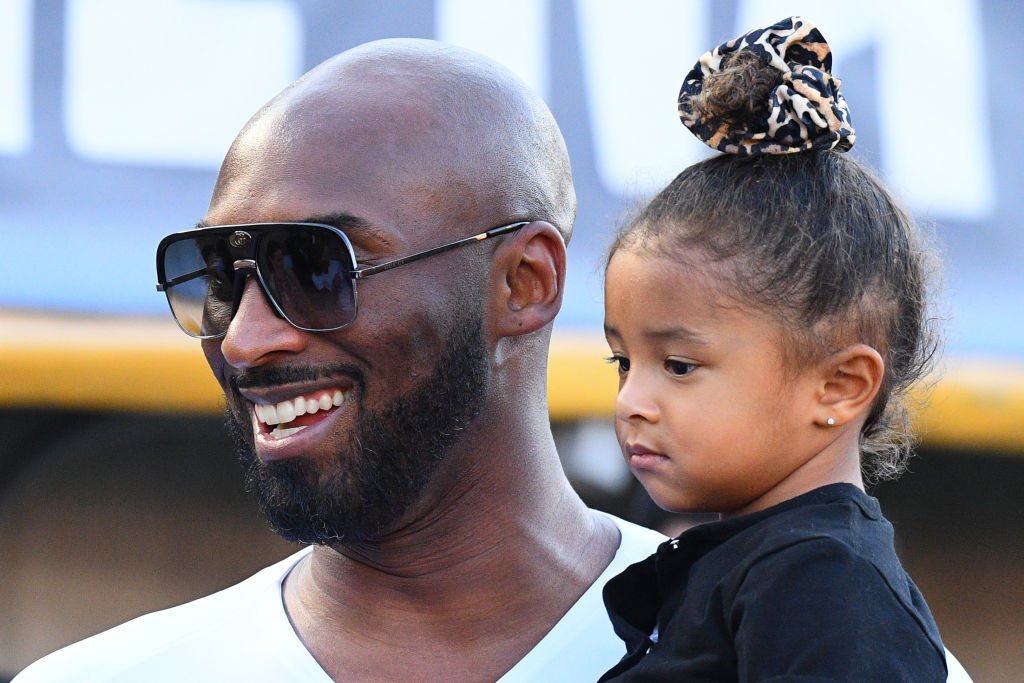Image Source: Getty Images/Icon Sportswire/Kobe Bryant and his daughter Bianca look on during the USA Victory Tour match between the United States of America and the Republic of Ireland on August 3, 2019