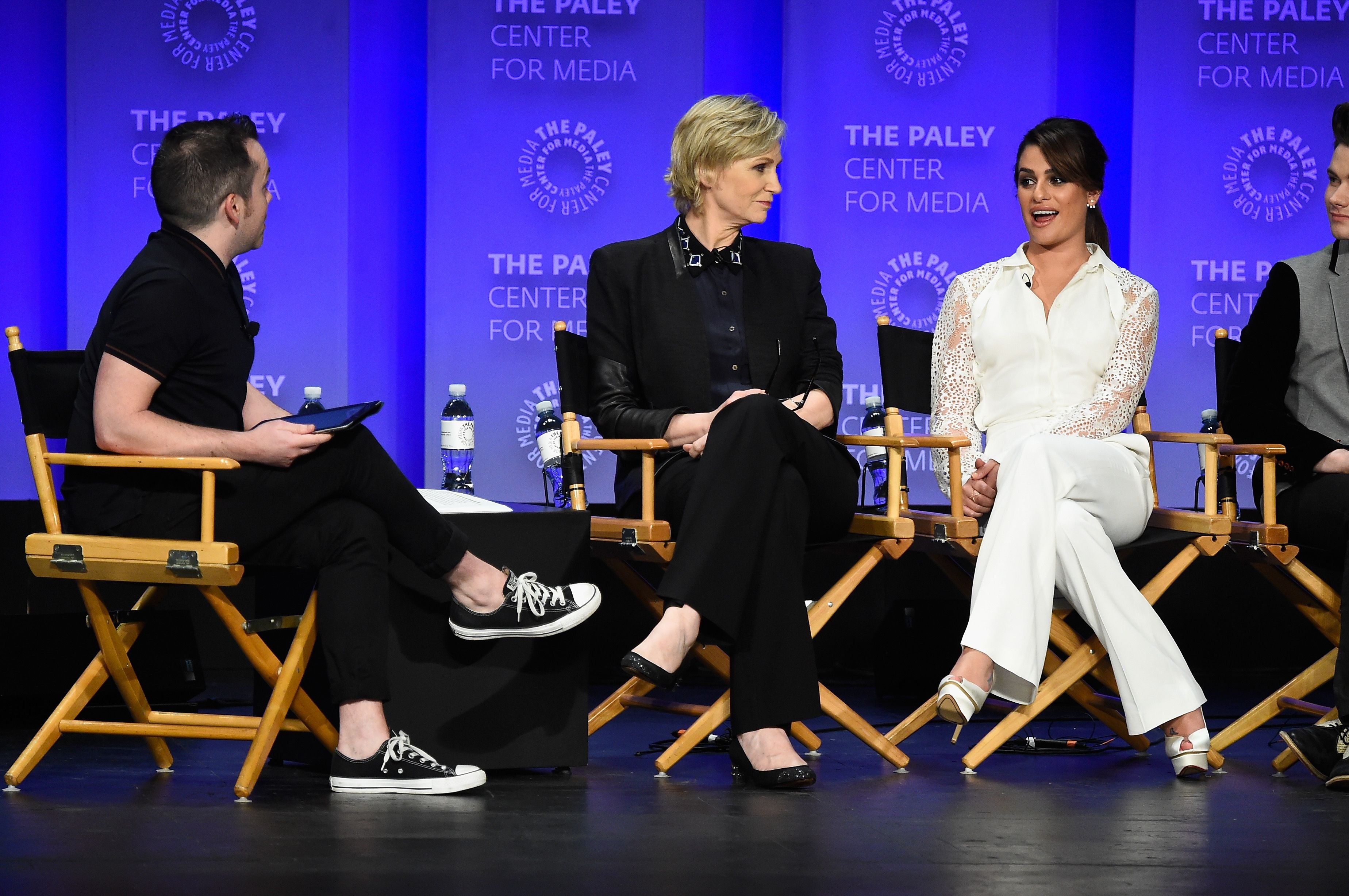Lea tends to talk a lot about herself / Getty Images Lea tends to talk a lot about herself / Getty Images