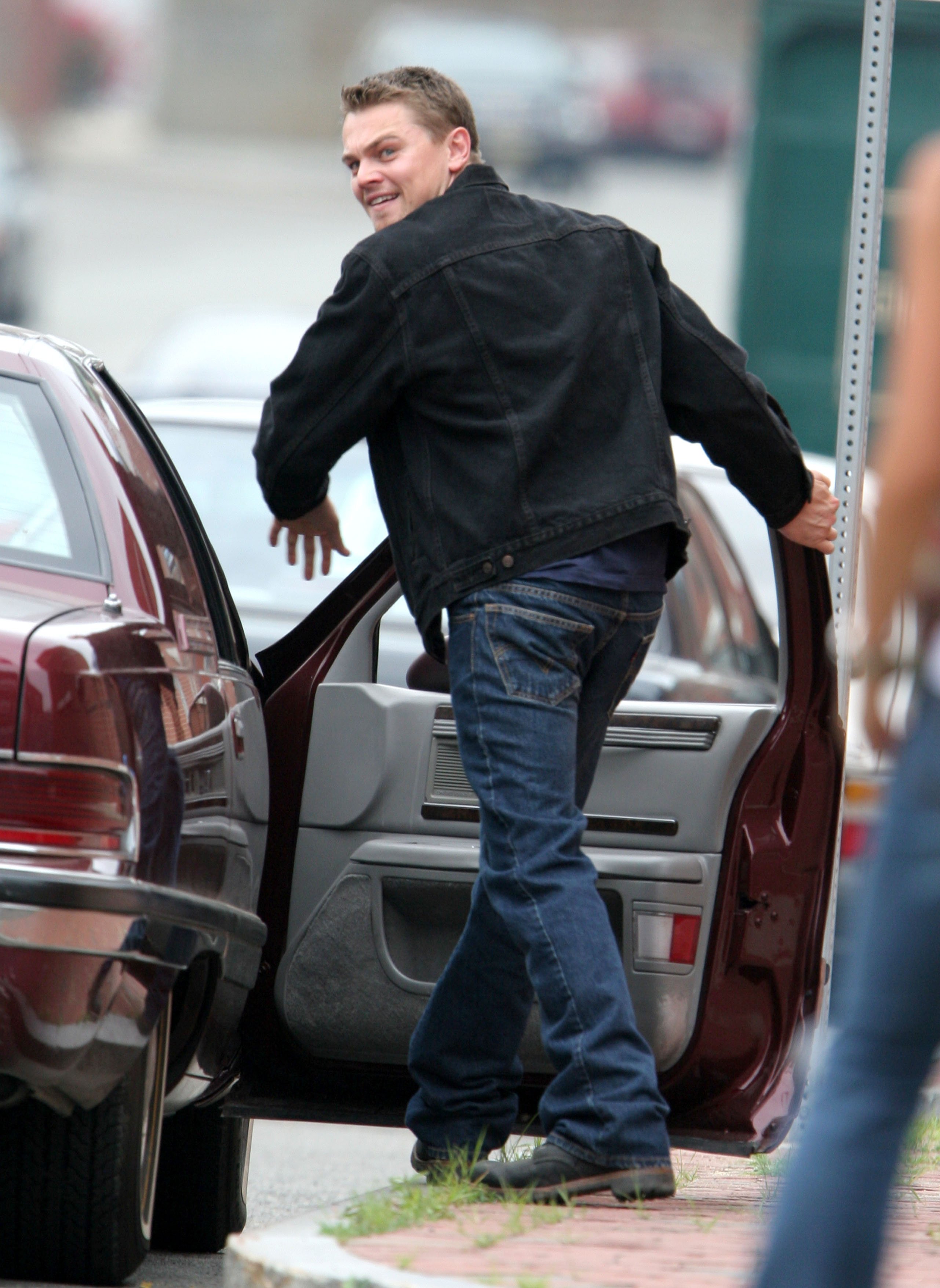 Image Source: Getty Images| Leonardo DiCaprio getting inside his car