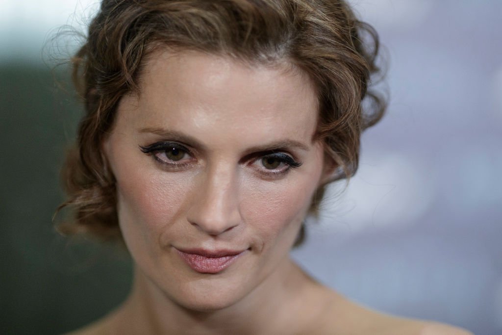 Image Credit: Getty Images / Actress Stana Katic attends the "Absentia" premiere at Beatriz building on March 20, 2019 in Madrid, Spain.