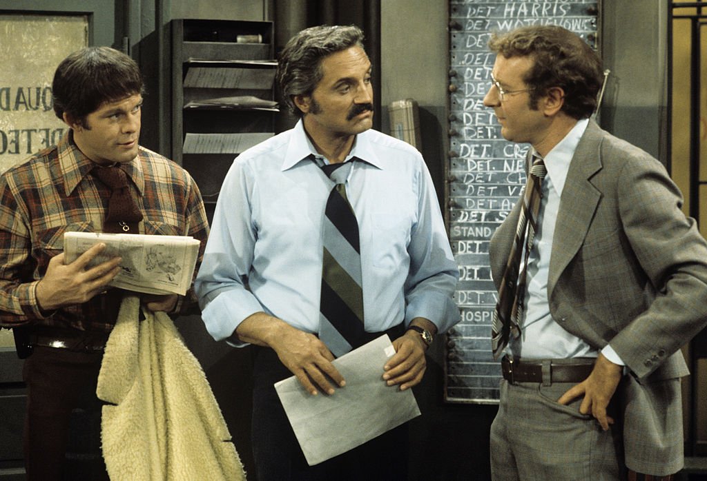 Image Credit: Getty Images / Max Gail, Hal Linden, Steve Landesberg on set for Barney Miller. Image Credit: Getty Images / Max Gail, Hal Linden, Steve Landesberg on set for Barney Miller.
