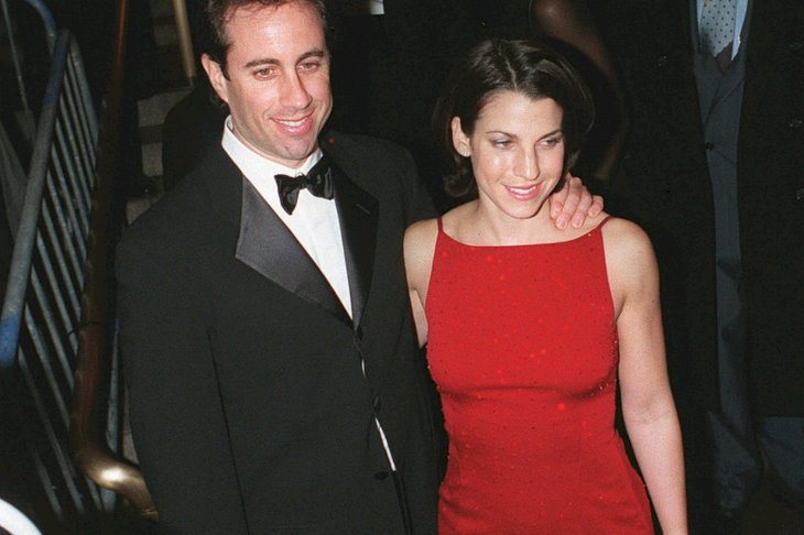Image Credit: Getty Images/Arnaldo Magnani | Jerry Seinfeld Jessica Sklar 1999
