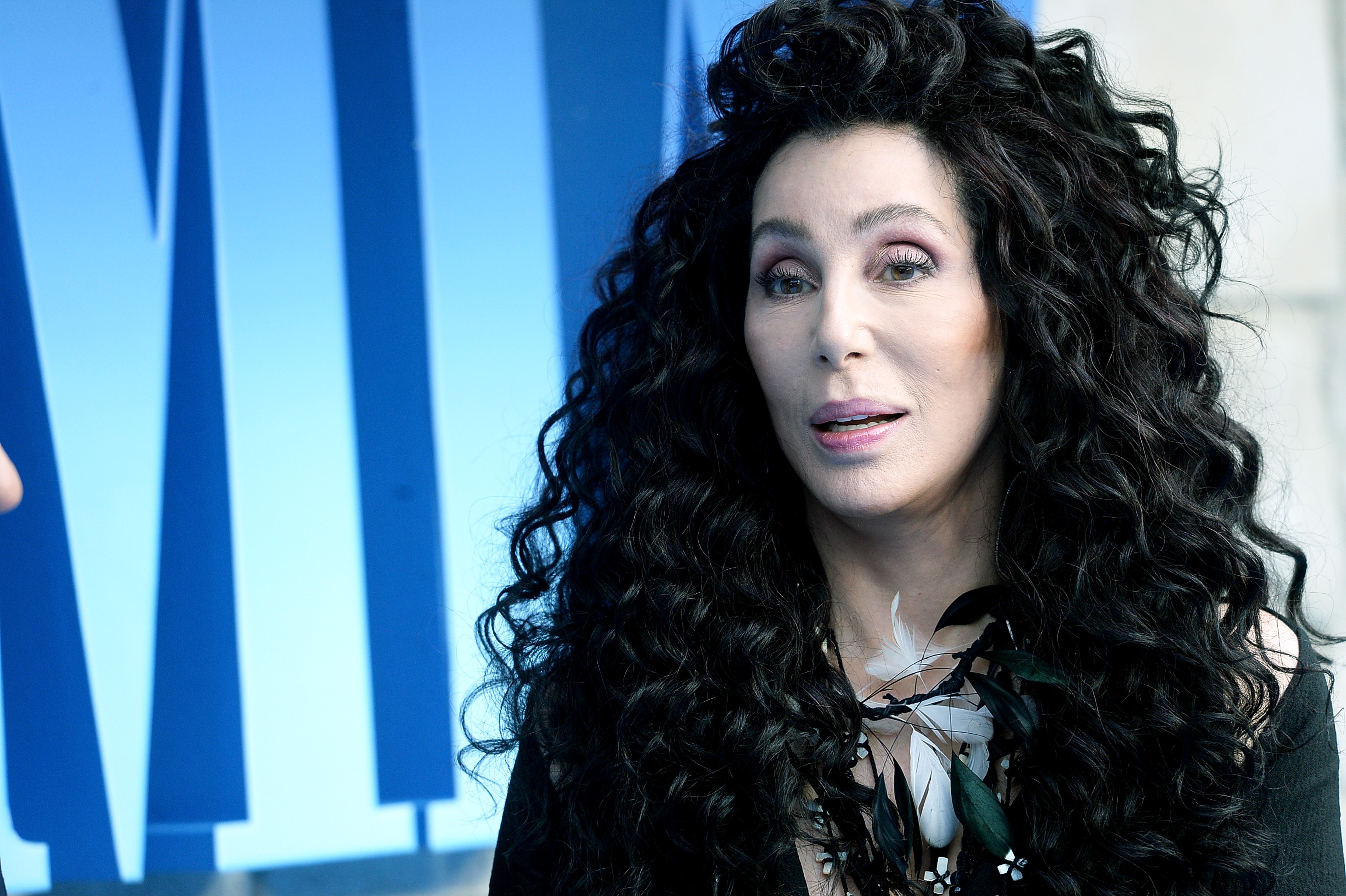 Image Source: Getty Images/Cher at the premiere of Mama Mia Image Source: Getty Images/Cher at the premiere of Mama Mia