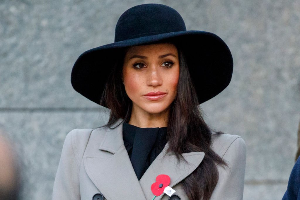 Image Credit: Getty Images / Meghan Markle attends an Anzac Day dawn service at Hyde Park Corner on April 25, 2018 in London, England.