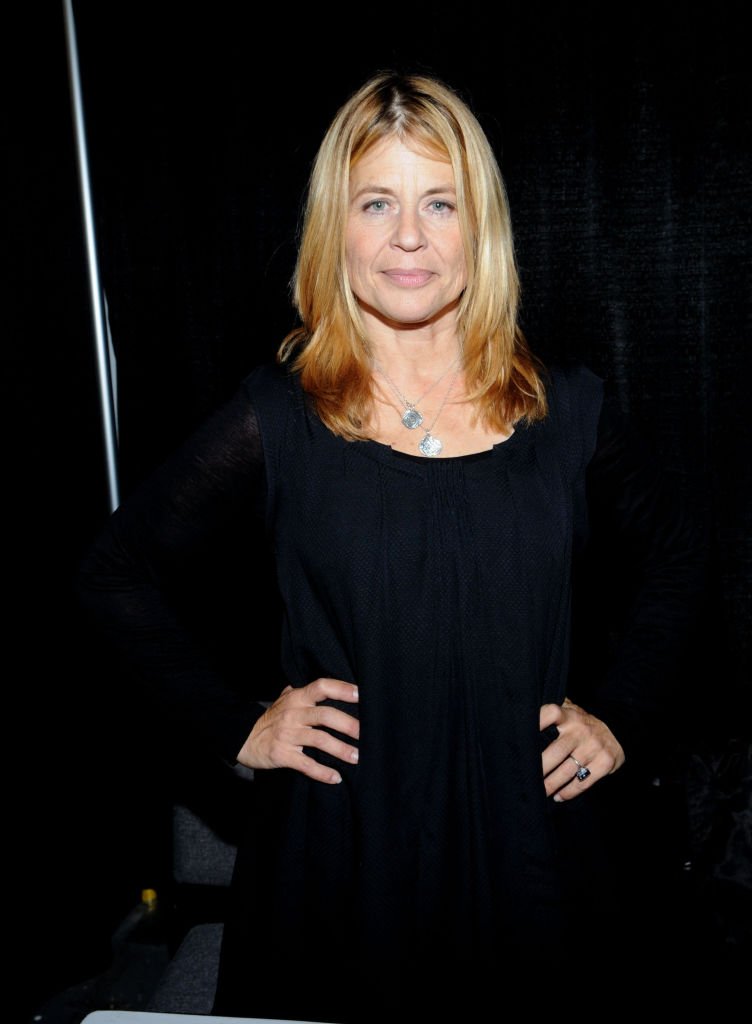 Image Credits: Getty Images / George Napolitano / FilmMagic | Actress Linda Hamilton attends Big Apple Comic Con at Pier 94 on October 16, 2009 in New York City.