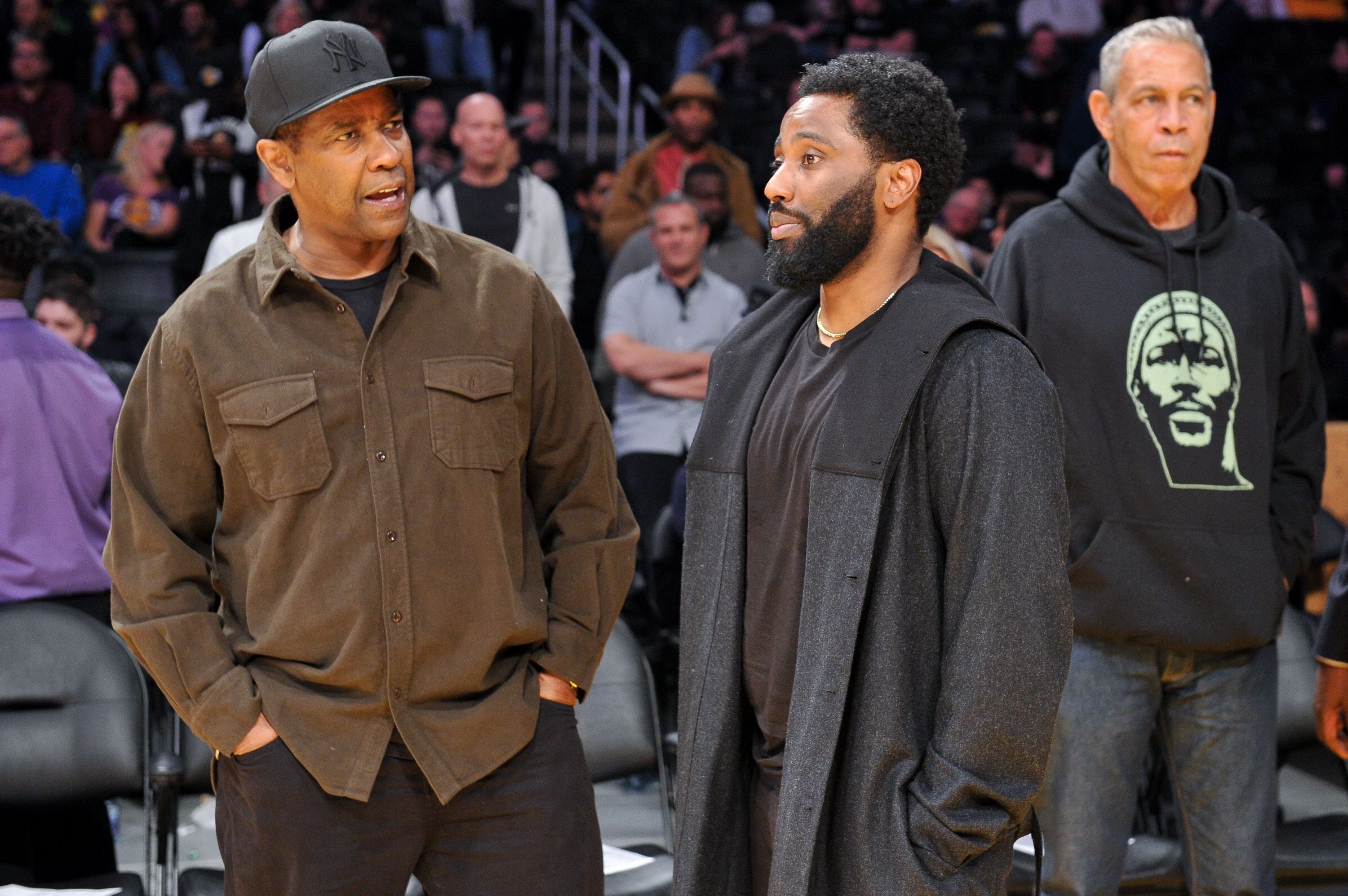 Denzel Washington and his son John David Washington / Getty Images