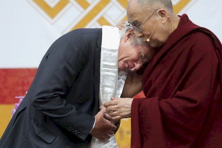 Richard Gere and the Dalai Lama/Photo:Getty Images