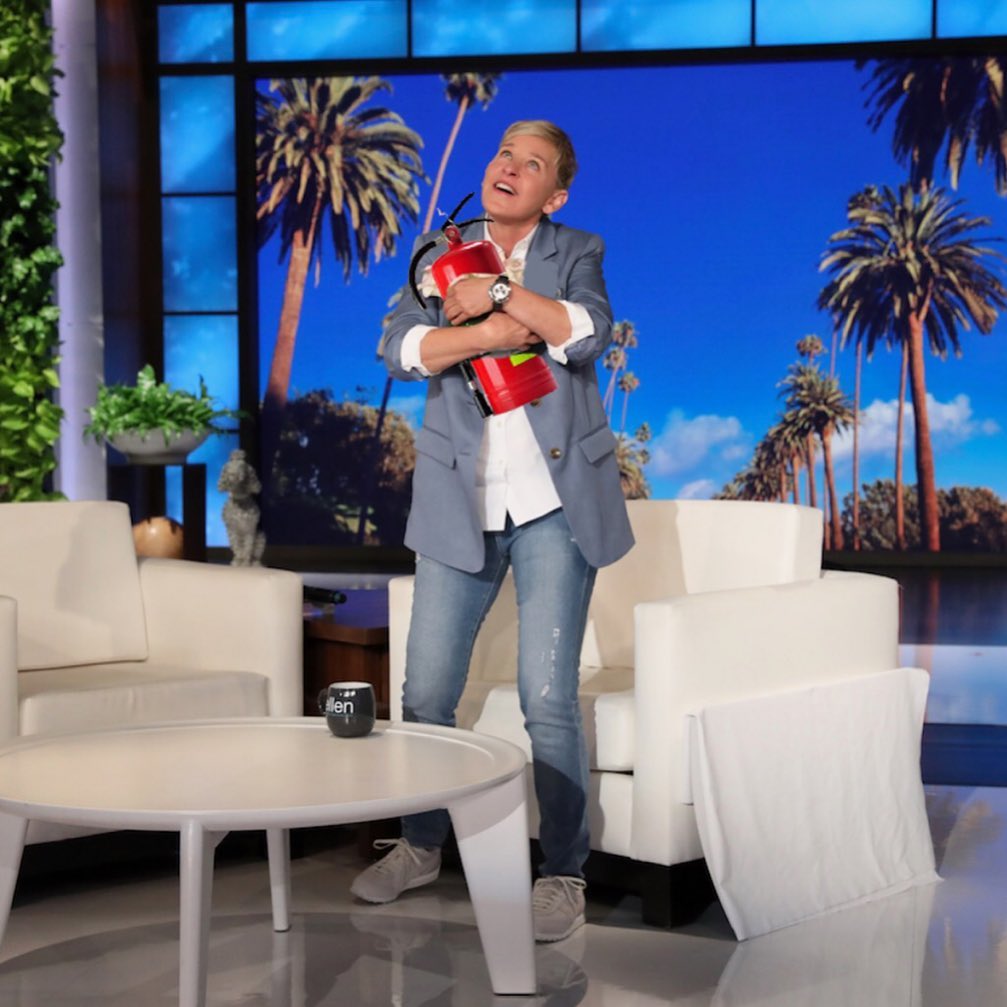 Image Credits: Instagram/theellenshow Image Credits: Instagram/theellenshow