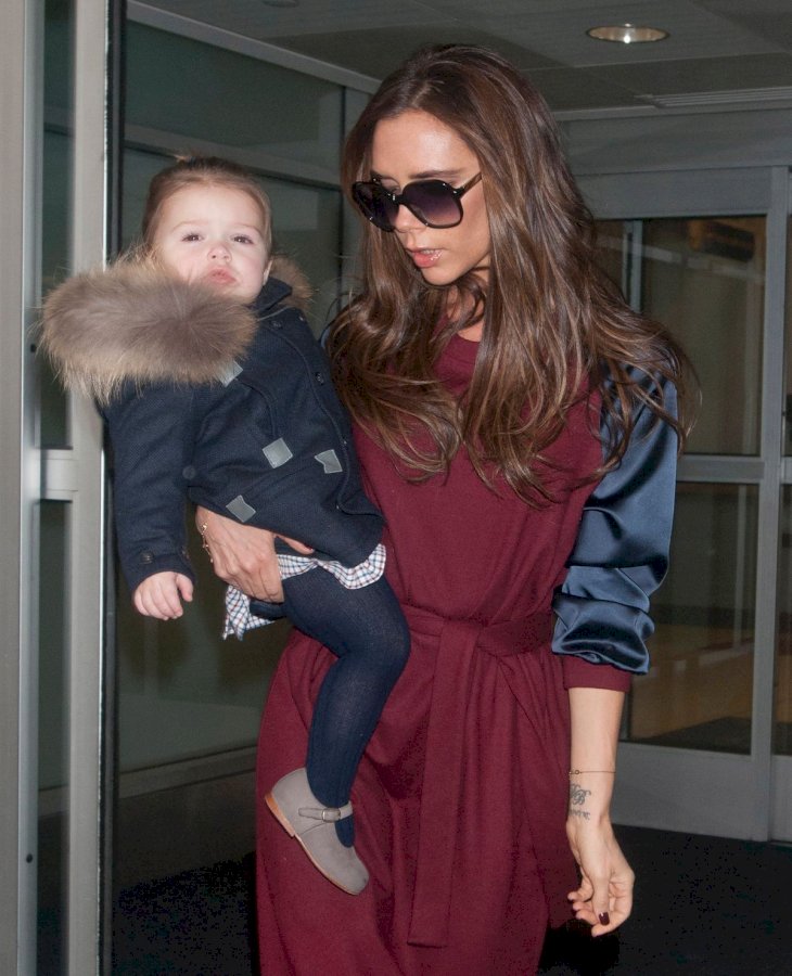 Victoria and Harper Beckham/Photo:Getty Images